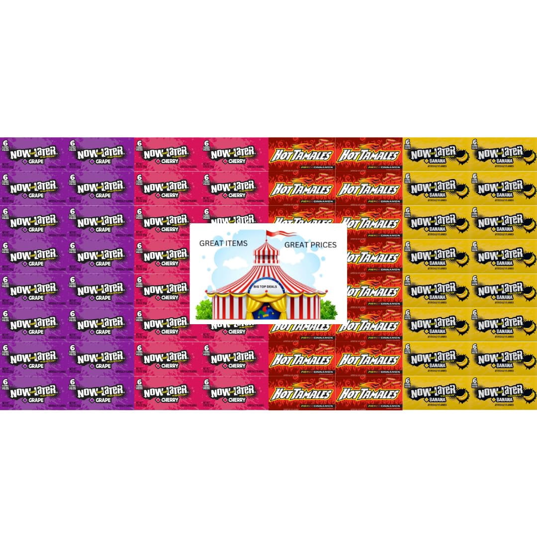 Bulk Candy Mix Variety Pack 10 LB – 192 Count Individually Wrapped Assorted Candy for Parties, Office Snacks, Pinatas, Events, Treat Bags, Gift Sharing, Fun Mix for All Ages