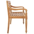 thumbnail image 2 of vidaXL Batavia Bench with Cream White Cushion 59.1" Solid Teak Wood, 2 of 130