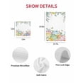 thumbnail image 7 of Easter Eggs Kitchen Dish Towels for Drying Dishes Set of 2, Spring Botanical Eucalyptus Floral Butterfly Waffle Weave Microfiber Hand Tea Bathroom Towels Quick Dry & Absorbent Towel 12x12, 7 of 7