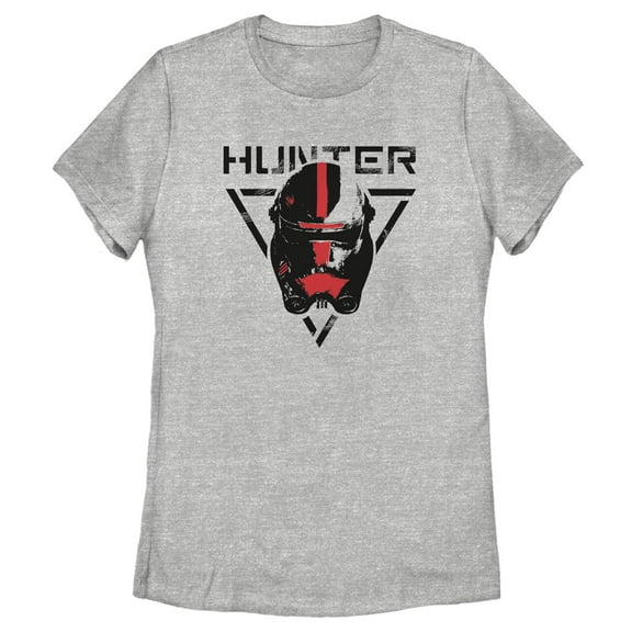 Women's Star Wars: The Bad Batch Hunter Graphic Tee Athletic Heather Medium
