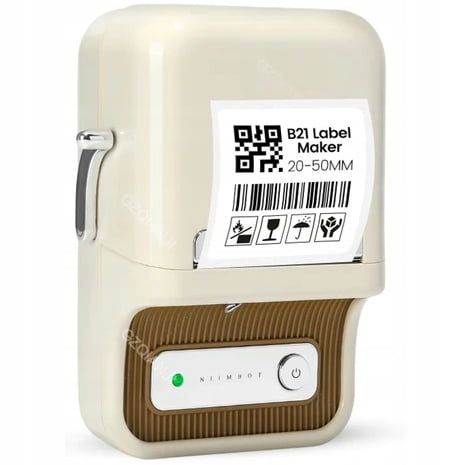B21 portable Bluetooth thermal printer for food price labeling