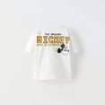 thumbnail image 5 of Camiseta de marca para niños, ropa de verano, disfraz de bebé, camisa Base de cuello redondo, Tops de moda de nuevo diseño, estampado lindo, manga corta, 5 of 5