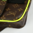 thumbnail image 4 of Pre-Owned LOUIS VUITTON Louis Vuitton S Lock Slingback Waist Bag M45864 Monogram Canvas Leather Brown Neon Yellow Black Body Belt (Good), 4 of 10