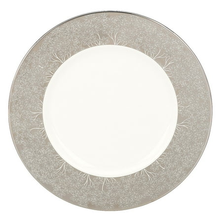 Silver Bouquet Accent Plate, Crafted of Lenox fine bone china By