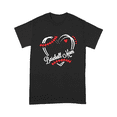 thumbnail image 2 of Baseball Mom Heart Graphic T-Shirt, 2 of 5