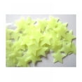 Eleanos 100 Pcs Blue Glow in The Dark Luminous Stars Fluorescent