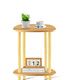 thumbnail image 2 of Mesa De Centro Minimalista De Madera Mesa Lateral 2 Estantes Xtellar cafe, 2 of 4