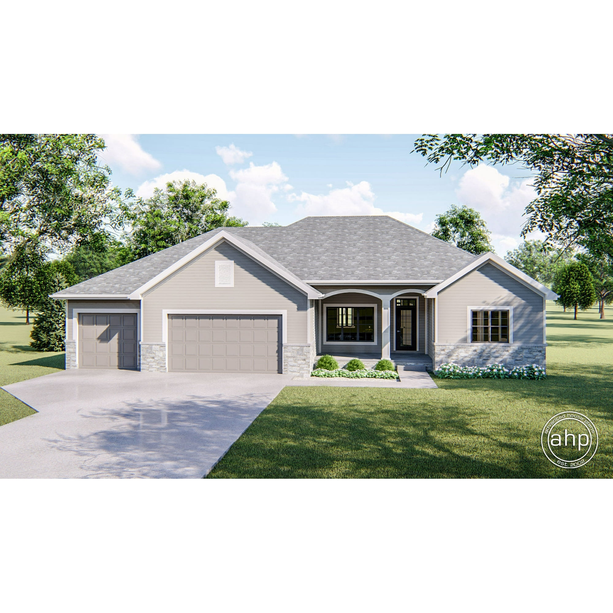 Advanced House Plans: Builder Ready Blueprints | Larkin 29183 | 1 Story Plan