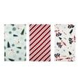thumbnail image 1 of Holiday Time 100% Cotton 3-Piece Hand Towel Set, 1 of 4