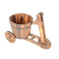 thumbnail image 2 of koolsoo Flower Pot Gift Versatile Figurine Tricycle Planter for Desktop Home Kitchen M, 2 of 8