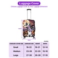 thumbnail image 5 of Spooky Halloween Night Witch Rat Terrier Glowing Pumpkins Travel Luggage Cover Ratty Dog Lover Suitcase Dust Protective Decor - 12015, 5 of 5