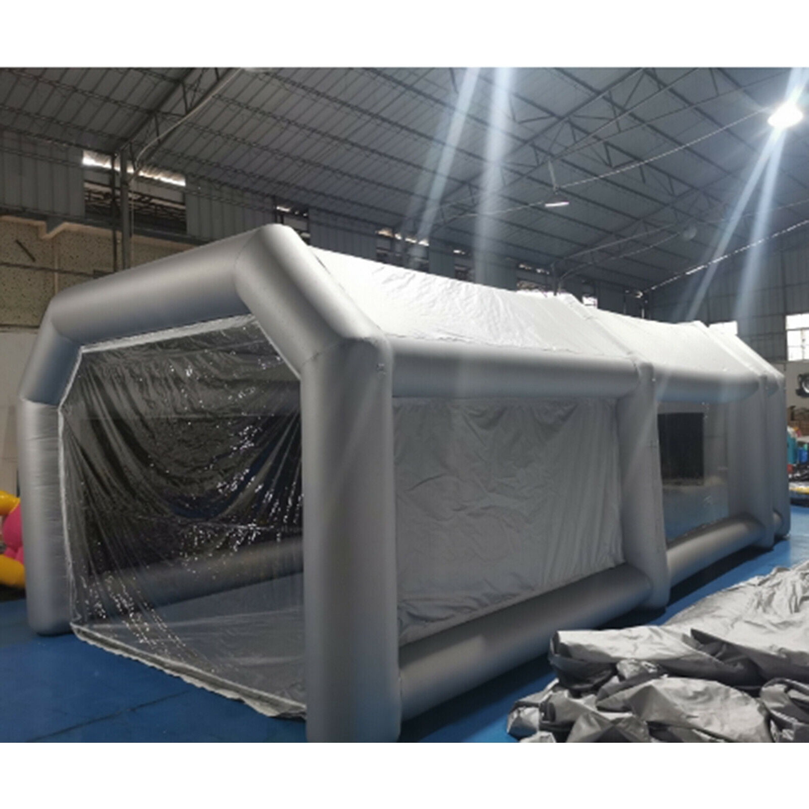 Inflatable Spray Booth Tent Car Paint Portable Cabin 2 Filter