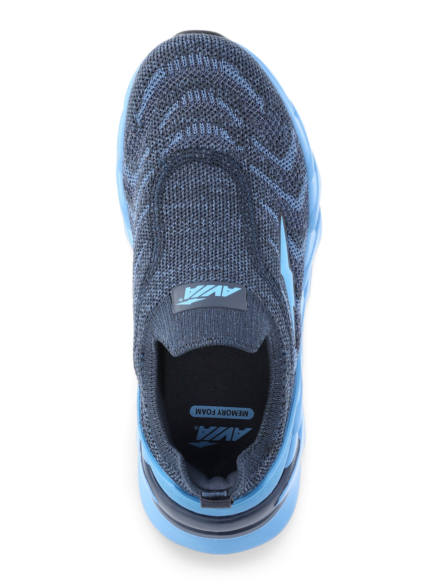 Avia Honeycomb Toddler, Little, and Big Kid Slip On Knit Sneakers