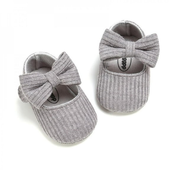 Xinhuaya Baby Bow Sneakers Soft Soled Toddler Bow Prewalkers Soft Moccs First Walker Shoes