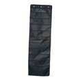 thumbnail image 3 of Bolsa de almacenamiento colgante Revistero 2 colgadores sobre puerta Incluido Carpeta Organizador de archivos Bolsillo de almacenamiento resistente Negro 10 bolsillos Macarena organizador para colgar en la pared, 3 of 8
