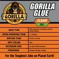 thumbnail image 4 of Gorilla Glue Clear Gel 1.75oz Tube - Strong and Durable Adhesive for Various Surfaces, 4 of 7