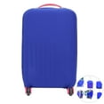thumbnail image 2 of Elastic Travel Luggage Cover Suitcase Trolley Case Protective Bag Dustproof Protector for 26-30 Inches (Blue), 2 of 7