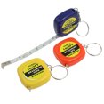 thumbnail image 1 of Unique Bargains 3 Pcs Keys Holder Measuring 1 Meter 3 Feet Mini Tape Measure w Keyring, 1 of 1