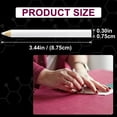 thumbnail image 2 of 12Pcs Fabric Pencils for Sewing, Fabric Marking Pencils, Water Soluble Sewing Marker for Fabrics Wipe Quilting, Fabrics Pencil for Dressmakers Sewings DIY Crafts (8.5 cm, White), 2 of 6