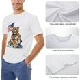 thumbnail image 6 of Hanmun Tiger Tee Shirts for Men S-3XL Short Sleeve Printed T-Shirt for Guys Cool Art Animal Designs, 6 of 9