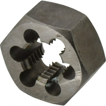 

11/16-12 UNS RH Thread 1-7/16 Hex Rethreading Die Carbon Steel 3/4 Thick