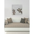 thumbnail image 3 of Marmont Hill The Giraffes Canvas Wall Art, 3 of 7