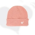 thumbnail image 2 of Wensltd Women Winter Solid Color Knit Hat for Daily Wear Warm Soft Thick Hats Purple, 2 of 3