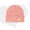 Pink, variant on Unisex Winter Ripped Knitted Slouch Hat, Large Head Circumference Solid Color Beanie for Casual and Fashionable Wear
