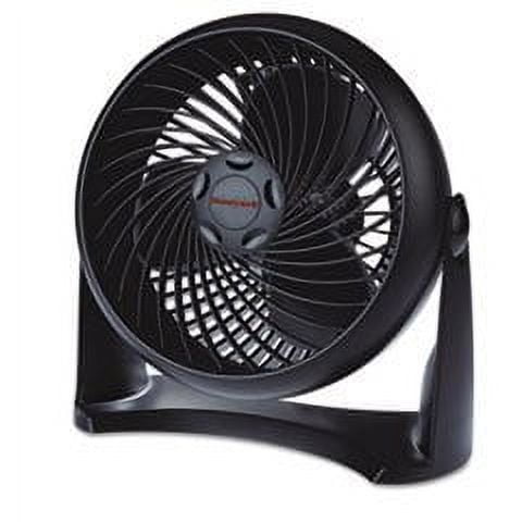 Ventilador Honeywell Super Turbo de tres velocidades negro
