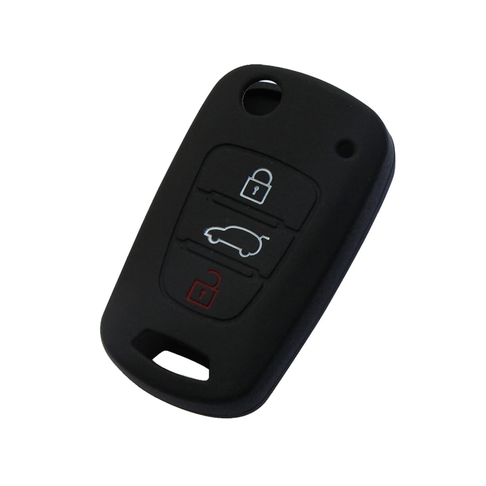 Silicone Remote Car Key Flip Cover Case Protector Bag for Hyundai I30 I35 Lovely 