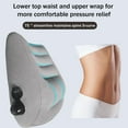 thumbnail image 2 of Car Seat Lumbar Support Pillow Inflatable Cushion Massager Back Pain Relief, 2 of 7