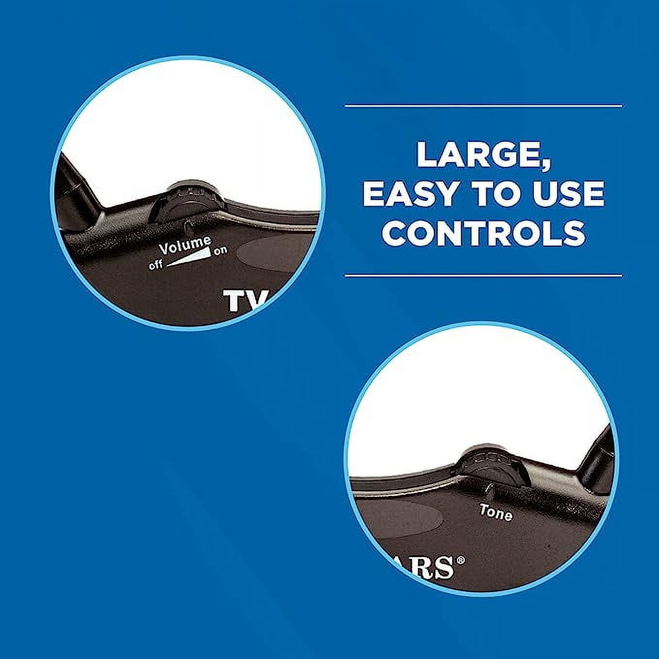 TV Ears In-Ear Digital Wireless Headset, Black