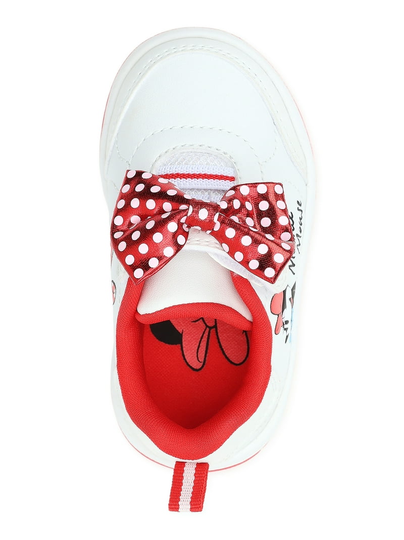 Ballerines Pour Enfants Melissa Shoes - Modèle Williams Minnie Mouse Avec Nœud - Pointure Selon âge - Rouge, Neuf Avec Boîte