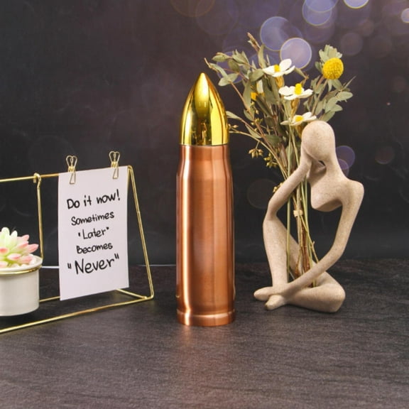 Gifts For Men Dad Him Husband Stocking Stuffers, Cool Tumbler Unique for Valentine's Day, 350ml Bronze Color A