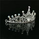thumbnail image 4 of Tiara Diadema Boda Novia Cristal Diamante Cabello Fiesta Zulema corona de la princesa de la boda, 4 of 8