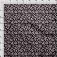 thumbnail image 4 of oneOone Viscose Jersey Black Fabric Brush Stroke Dress Material Fabric Print Fabric By The Yard 60 Inch Wide, 4 of 7