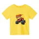 thumbnail image 5 of Camisetas divertidas de algodón para niños con dibujos animados de Blaze y los Monster Machines, camisetas geniales de verano para bebés, camisetas para niños, ropa para niñas, 5 of 5