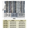 thumbnail image 3 of To My Best Uncle Blanket Gifts For Kids Adults - Lightweight Throw Blanket For Bedroom Living Room Decor Soft Fuzzy Fleece Cozy Plush Bed Couch 40"X30", 3 of 7