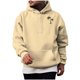 thumbnail image 1 of Sudadera con capucha para hombre, informal, a la moda, de color liso, de manga larga, con bolsillo, de poliéster, 1 of 4