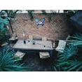 thumbnail image 6 of MUMTOP Thermometer Indoor Outdoor Patio Blue Butterfly decor Waterproof Wall-Mounted Thermometer with Hygrometer Does not Require Any Battery, 6 of 7
