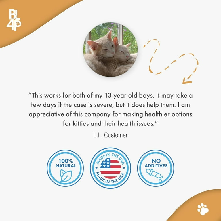 BestLife4Pets Natural Cat Digestive Health Supplement Laxative Constipation Relief Gas Relief Walmart