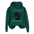 thumbnail image 1 of WEAIXIMIUNG Sweat-Shirt Femme Grande Taille Sweat à Capuche Imprimé Lettre Manches Longues avec Poches, 1 of 5