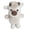 Khaki, variant on Running Cow Plush Adorable Animated Moving Plush Toy with Running Motion Effect Soft Fluffy Desk Companion for Adult Office and Home Decor,21.65 in,1pc.