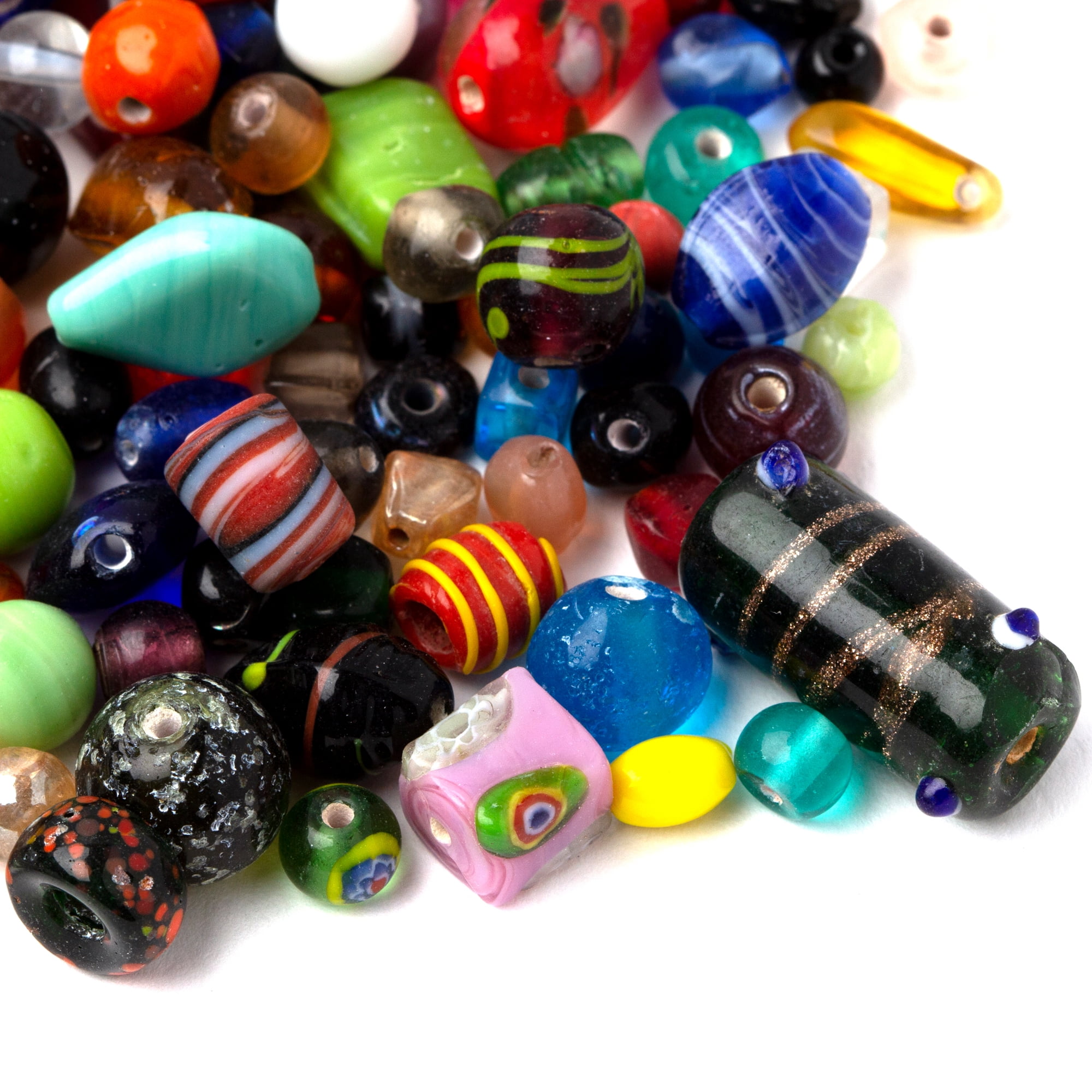 Willan 300pcs Multi Color Acrylic Round Loose Beads India