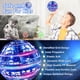 thumbnail image 3 of Flying Ball Toys，Galactic Hover Balls 360°Rotating Hand Controlled Boomerang Ball Toys Magic Led Lights Controller Mini Drone (Blue), 3 of 7