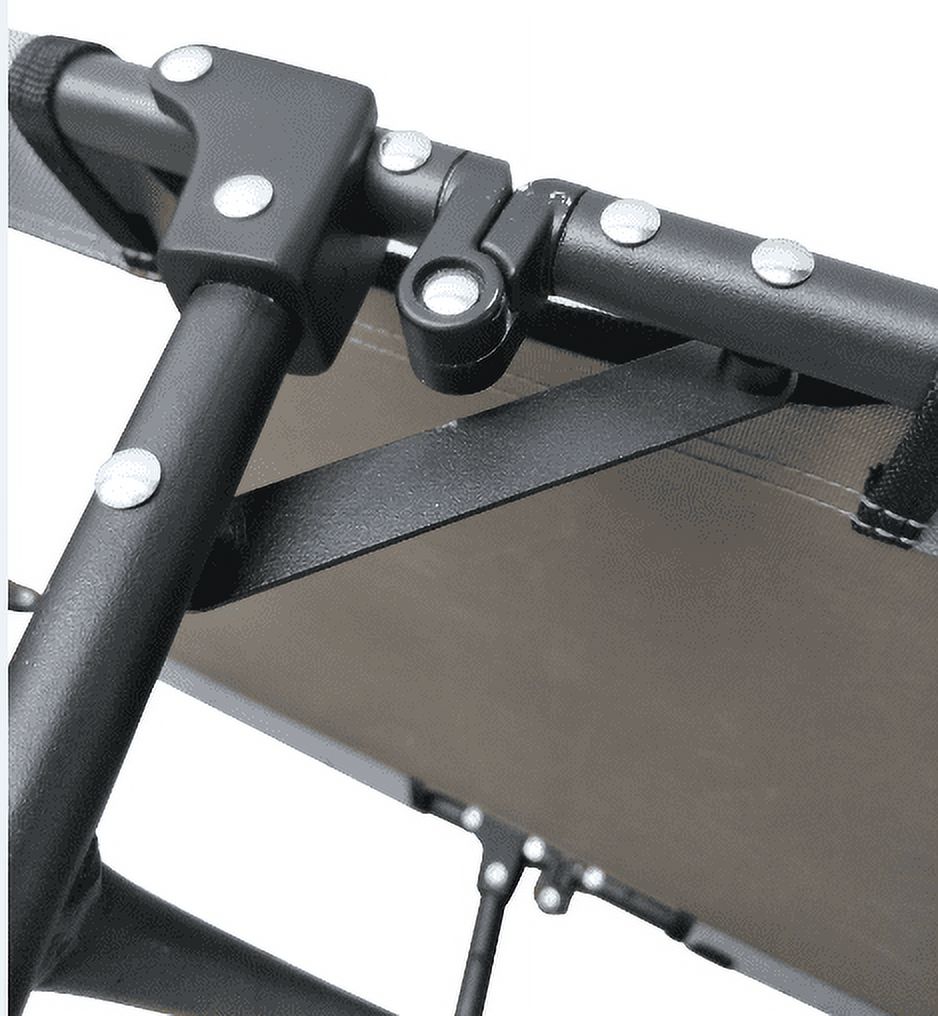 OZARK TRAIL FOLDING CAMPING COT FOR ADULTS, GRAY