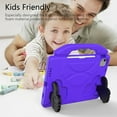 thumbnail image 5 of Dteck Kids Friendly Case for iPad Pro 11” 3rd Gen 2021/ iPad Pro 11” 2nd Gen 2020/2018,Shockproof Protective Case EVA Cover with Handle Stand Compatible with iPad Air 4th Gen 10.9 inch,Purple, 5 of 6