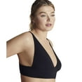 thumbnail image 2 of MOI Midnight Cotton Plunge Wirefree Bralette, US Large, NWOT, 2 of 4