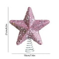 thumbnail image 7 of Dmlowu Christmas Tree Topper - Hollowed Star Christmas Tree Topper for Christmas Tree, 6x7 inch Glittered Christmas Decorations Plug In Christmas Tree Toppers for Holiday Party, Purple, 7 of 7