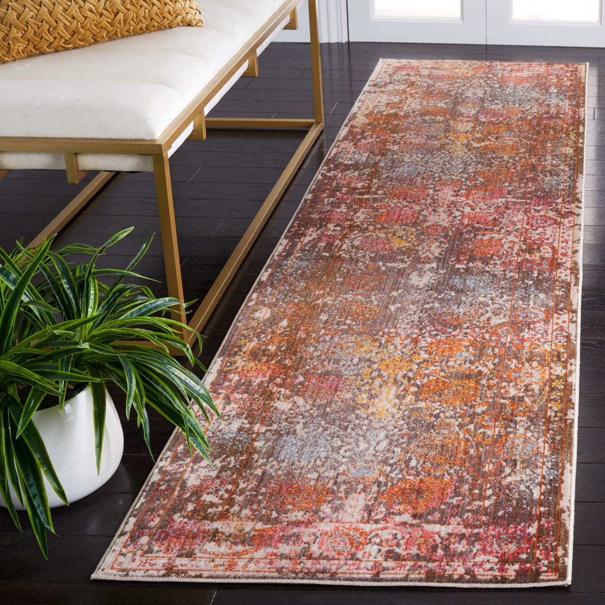 SAFAVIEH Vintage Persian VTP408C Grey / Multi Rug